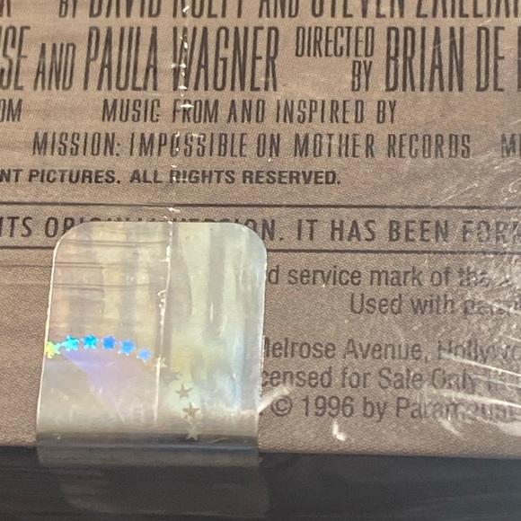 Mission: Impossible VHS video Tom Cruise movie 90s NEW SEALED 1999 - Picture 3 of 16